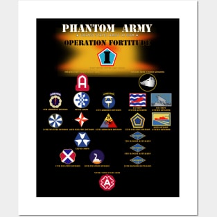 Phantom Army (Ghost Army) - Operation Fortitude - World War II Posters and Art